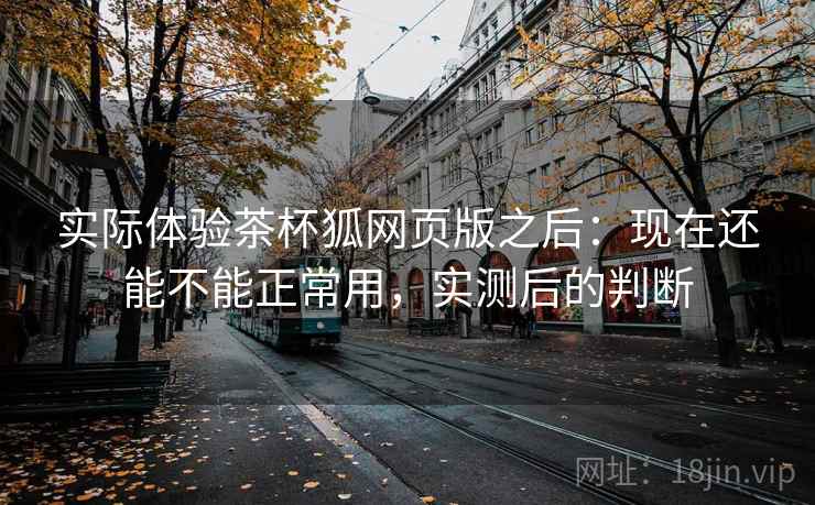 实际体验茶杯狐网页版之后:现在还能不能正常用,实测后的判断 第2张 实际体验茶杯狐网页版之后:现在还能不能正常用,实测后的判断 第2张